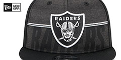 Raiders 2023 NFL TRAINING CAMP SNAPBACK Hat by New Era - 3rd View