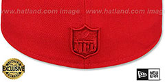 Raiders NFL REDOUT Fitted Hat by New Era - 3rd View