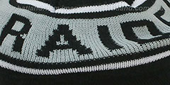 Raiders RERUN KNIT BEANIE by Mitchell and Ness - 3rd View