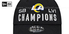 Rams SUPER BOWL LVI CHAMPS LOCKER ROOM Hat by New Era - 3rd View