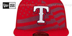 Rangers 2015 JULY 4TH STARS N STRIPES Hat by New Era - 3rd View