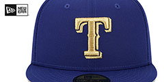 Rangers 2023 WORLD SERIES CHAMPIONS GAME Hat by New Era - 3rd View