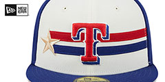 Rangers 2024 MLB ALL-STAR WORKOUT Fitted Hat by New Era - 3rd View