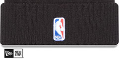 Raptors 22-23 CITY-EDITION Knit Beanie Hat by New Era - 3rd View