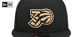 Raptors 24-25 ALTERNATE CITY-EDITION SNAPBACK Hat by New Era - 3rd View