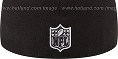 Ravens 2014 NFL DRAFT Black Fitted Hat by New Era - 3rd View