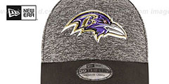 Ravens 2016 MONOCHROME NFL DRAFT FLEX Hat by New Era - 3rd View