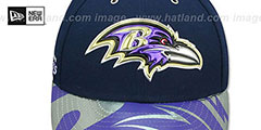 Ravens 2017 LOW-CROWN SPOTLIGHT Fitted Hat by New Era - 3rd View