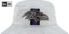 Ravens 2021 NFL TRAINING BUCKET Hat by New Era - 3rd View