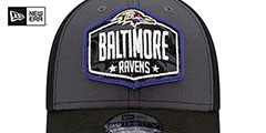 Ravens 2021 NFL TRUCKER DRAFT FLEX  Hat by New Era - 3rd View