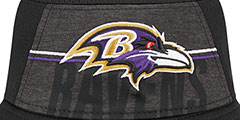 Ravens 2023 NFL TRAINING CAMP BUCKET Black Hat by New Era - 3rd View