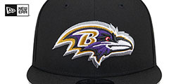 Ravens 2024 NFL DRAFT SNAPBACK Black Hat by New Era - 3rd View