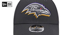 Ravens 2024 NFL DRAFT STRETCH-SNAP Grey Hat by New Era - 3rd View