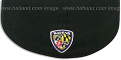 Ravens MARYLAND FLAG FLEX Flag-Black Hat by New Era - 3rd View