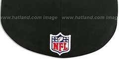 Ravens NFL STADIUM Black Fitted Hat by New Era - 3rd View