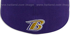 Ravens TAILSWOOP FLEX Hat by New Era - 3rd View