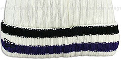 Ravens YESTER-YEAR Knit Beanie Hat by New Era - 3rd View