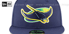 Rays AC-ONFIELD ALTERNATE Hat by New Era - 3rd View