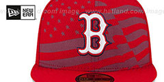 Red Sox 2015 JULY 4TH STARS N STRIPES Hat by New Era - 3rd View