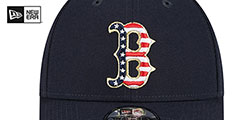 Red Sox 2023 JULY 4TH STARS N STRIPES SNAP Hat by New Era - 3rd View