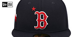 Red Sox 2023 MLB ALL-STAR GAME WORKOUT Fitted Hat by New Era - 3rd View