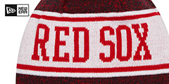 Red Sox BANNER Knit Beanie Hat by New Era - 3rd View