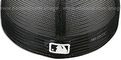 Red Sox LEOPARD ANIMAL-FUR MESH-BACK Fitted Hat by New Era - 3rd View