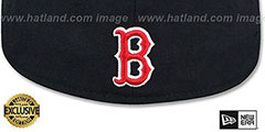 Red Sox TEAM MLB UMPIRE Navy Hat by New Era - 3rd View