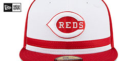 Reds 2024 BATTING PRACTICE Fitted Hat by New Era - 3rd View