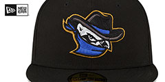 River Bandits MILB ONFIELD HOME-2 Black Fitted Hat by New Era - 3rd View