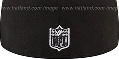 Saints 2014 NFL DRAFT Black Fitted Hat by New Era - 3rd View