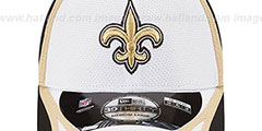 Saints 2014 NFL TRAINING FLEX White Hat by New Era - 3rd View