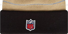 Saints THANKSGIVING DAY Knit Beanie Hat by New Era - 3rd View