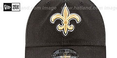 Saints CORE-CLASSIC STRAPBACK Black Hat by New Era - 3rd View