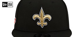 Saints SUPER BOWL XLIV SIDE-PATCH SNAPBACK Hat by New Era - 3rd View