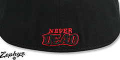 San Christobal DHS X-LINE Black-Red Fitted Hat by Zephyr - 3rd View