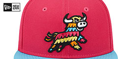 Sea Wolves COPA SNAPBACK Pink-Blue Hat by New Era - 3rd View