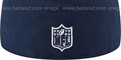 Seahawks 2014 NFL DRAFT Navy Fitted Hat by New Era - 3rd View