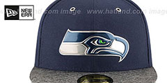 Seahawks 2016 NFL DRAFT Fitted Hat by New Era - 3rd View