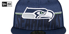 Seahawks 2023 NFL TRAINING CAMP Fitted Hat by New Era - 3rd View