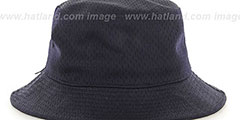 Seahawks BACKBOARD JERSEY BUCKET Navy Hat by Twins 47 Brand - 3rd View