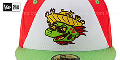 Senators COPA White-Red-Lime Fitted Hat by New Era - 3rd View