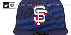 SF Giants 2015 JULY 4TH STARS N STRIPES Hat by New Era - 3rd View