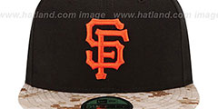 SF Giants 2015 STARS N STRIPES Fitted Hat by New Era - 3rd View