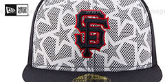 SF Giants 2016 JULY 4TH STARS N STRIPES Fitted Hat by New Era - 3rd View