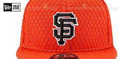 SF Giants 2017 MLB HOME RUN DERBY SNAPBACK Orange Hat by New Era - 3rd View