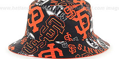 SF Giants BRAVADO BUCKET Hat by Twins 47 Brand - 3rd View