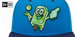 Sky Carp COPA SNAPBACK Blue-Navy Hat by New Era - 3rd View