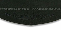 Spiderman LIZARD APPLIQUE Black Fitted Hat by New Era - 3rd View