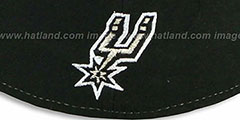 Spurs HERO-HCL Black-Grey Fitted Hat by New Era - 3rd View